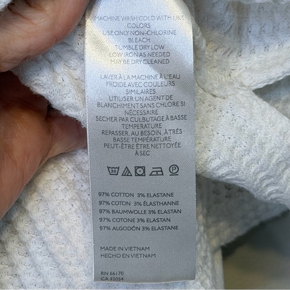 FP | WTF Travis Polo V-Neck Sweater Popover Henley Thermal Top Slouchy Shirt - Picture 13 of 13